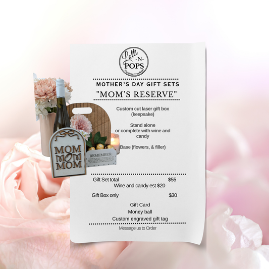 "Mom's Reserve" Mother's Day Gift Set