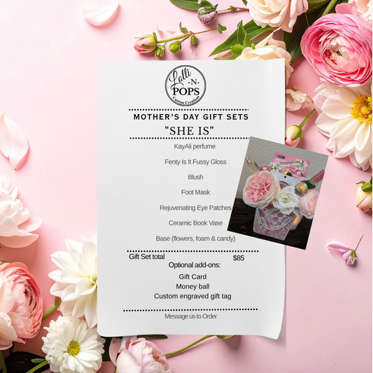 "She Is" Mother's Day Gift Set